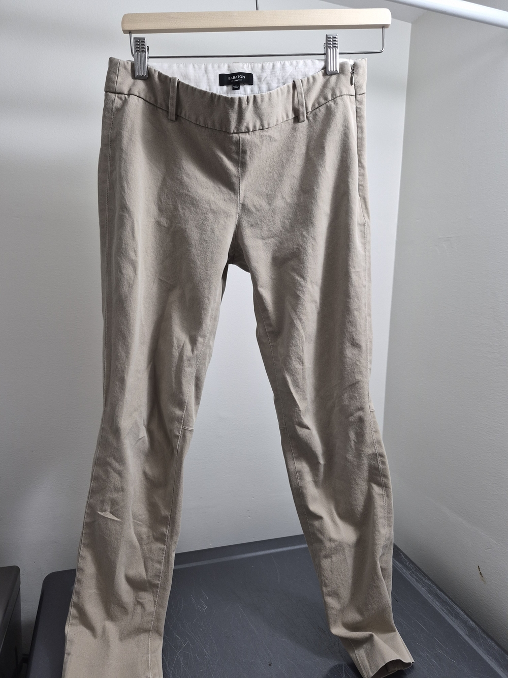 Artizia Woman's Khaki Stretch Chino Pants - Beige
